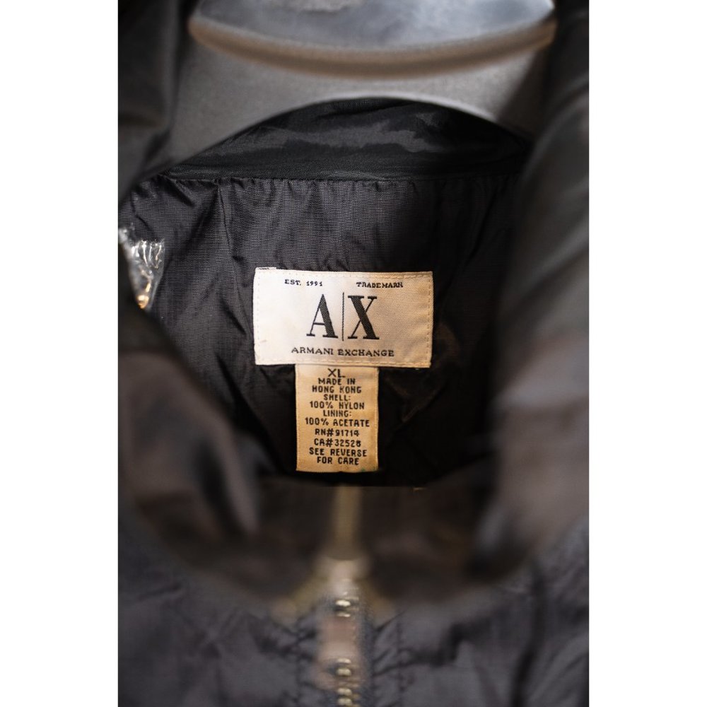 Armani Exchange Men's Pull Over Half Zip Wind Breaker - Picture 4 of 7